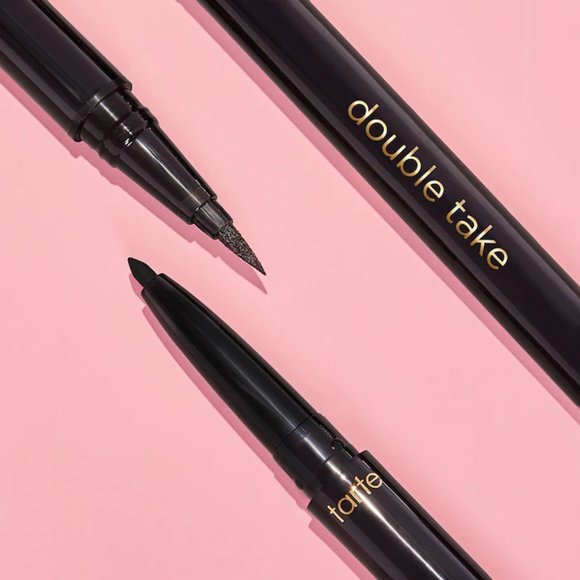 NIB ✅ Tarte #BLACK  Double Take Eyeliner ✨ New in box - Picture 2 of 16